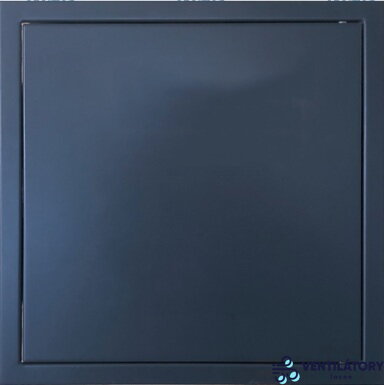 Revízne kovové dvierka 250x250 mm Antracit RAL 7016 s tlačným magnetickým uzatváraním