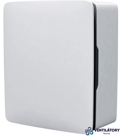 Radiálny ventilátor Blauberg Qubit-E 55/110H, 100mm, nástenný, časový dobeh, parový senzor, 2-rýchlostný