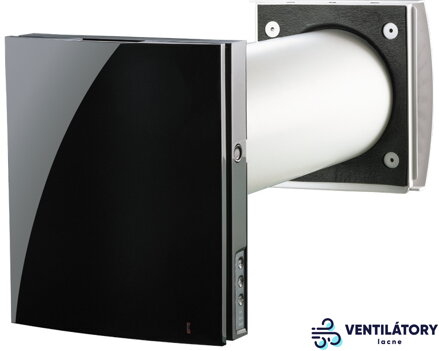 Rekuperátor vzduchu Blauberg Vento Expert A100-1 S10 W V.2 s Wi-Fi, čierna, kapacita 108 m³/h