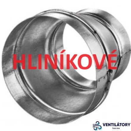 Hliníková vzduchotechnická redukcia Ø100/Ø500 mm, AL99,5%, EN AW1050A