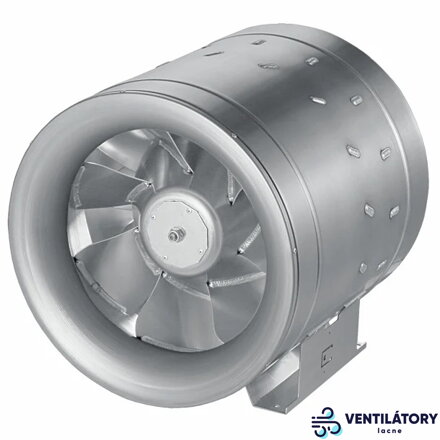 ETALINE 400 EC K 01 Potrubný Ventilátor s EC Motorom, Výkon 8120 m3/h, Polyamidové Puzdro