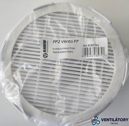 Peľový Filter F7 pre Rekuperačné Jednotky Blauberg Vento Expert - Efektívna Filtrácia Vzduchu