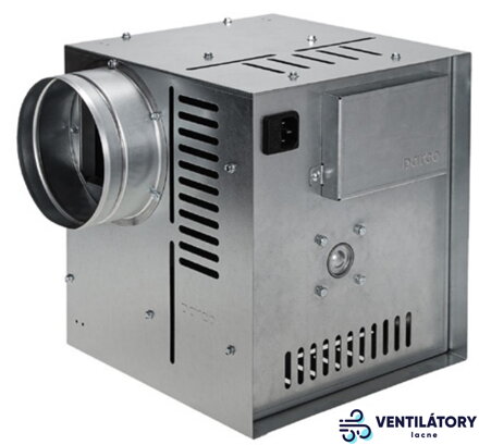 Darco AN1-II Krbový Ventilátor s EC Motorom, Prietok 490 m3/h, Priemer 125mm