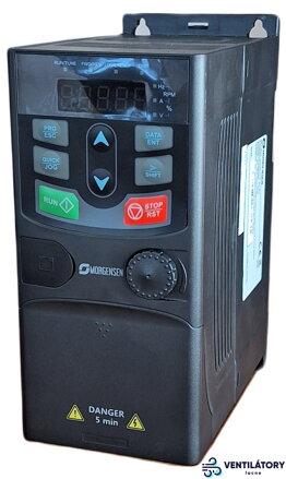 Frekvenčný menič Morgensen MSI20-007-2 - 0,75 kW, 1x230V/3x230V, IP20, Kompaktné programovateľné zariadenie pre pohony s nižším výkonom