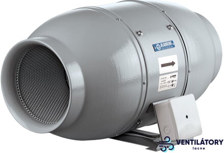 Priemyselný Ventilátor Blauberg Iso-Mix 315, Ø 315mm, Dvojrýchlostný, 1510-1920m3/h, IPX4