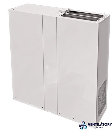 Lokálny rekuperátor Blauberg CIVIC EC LBE2 1200 S21 V.2 s Predohrevom a Doohrevom – 1240 m3/h, 3-fázový, 400V, Ovládanie Smartfónom