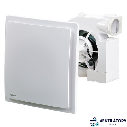 Radiálny ventilátor BLAUBERG VALEO 75/100 m3/h, dvojrýchlostný motor, priemer 80mm, zápustný