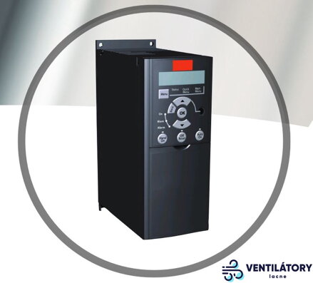 Danfoss VLT® Micro Drive FC 51 Frekvenčný Menič 1,5 kW s Digitálnym Panelom, 200-480V
