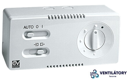 Vortice CR5N 5-Polohový Prepínač Rýchlosti pre Ventilátory, 220-240V, Max 100W, Biela