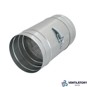 Okrúhly kovový filter Darco 150mm pre teplovzdušné rozvody s filtračnou sieťkou do 300°C