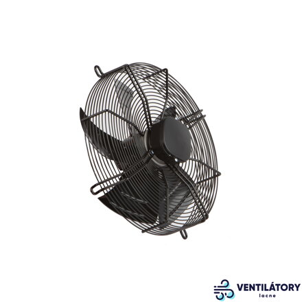 Reventon FR-SG-630 Axiálny Nasávací Ventilátor s Výkonom 11400 m3/h, Oceľové Lopatky, Práškovaný Pozinkovaný Rám