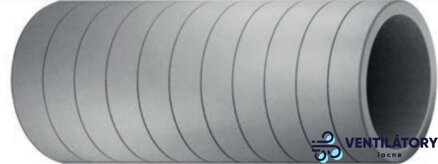 Izolované vzduchové potrubie OP ISDR 125mm - EPS s grafitom, ATC1, dĺžka 1m