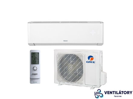 GREE AMBER Nástenná Klimatizácia GWH12YC-K6DNA1A/I s Výkonom 3,5kW/3,8kW, DC Invertor a WiFi