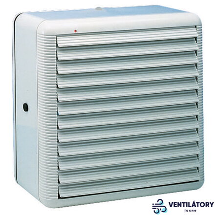 Priemyselný reverzný ventilátor ELICENT VITRO 12/300 s automatickou uzávierkou, výtlak 1400 m3/h, nasávanie 800 m3/h, tlak 85 Pa