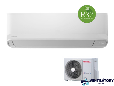 Toshiba Seiya 10 RAS-B10E2KVG-E + RAS-10E2AVG-E Nástenná Klimatizácia s Inverter Technológiou, WiFi a Pokročilým Filtračným Systémom IAQ