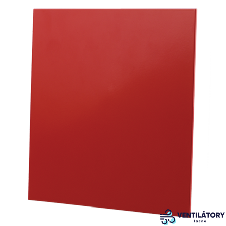 Predný panel Blauberg PLAN 180 DP ČERVENÁ - Plastový kryt pre ventilátory Blauberg Omega, VENTS SOLID a VENTS BASE