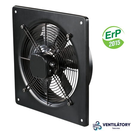 Priemyselný axiálny nástenný ventilátor VENTS OV2 E 300 - 2230 m3/h, priemer 326 mm, 230V