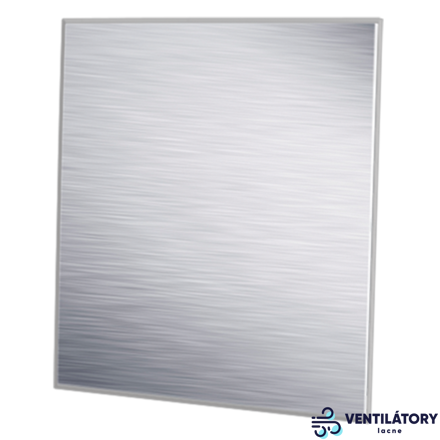 Predný panel Blauberg DP 180 z brúseného nerezu pre ventilátory Omega, VENTS SOLID a VENTS BASE