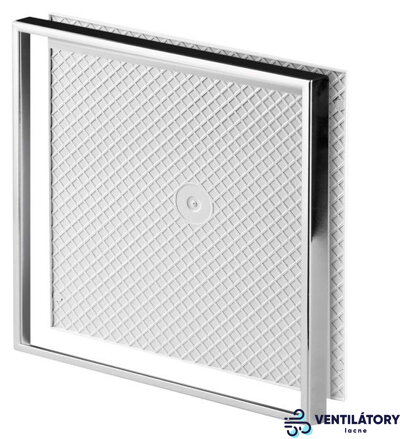 Awenta HSF PI100 Predný Panel Plastový Biely pre Ventilátor KWS - Vnútorný Obložitelný Dizajn