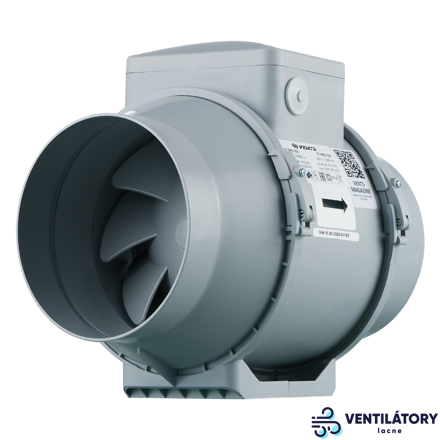 Axiálny odsávací ventilátor VENTS TT 150PRO - Priemer 150mm, Dvojrýchlostný, Výkon 415-565 m3/h, Napätie 230V