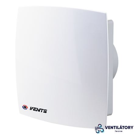 Ventilátor do kúpeľne VENTS 100LD AUTO T s automatickou žaluziou a časovým dobehom, výkon 98 m³/h, Ø 100 mm