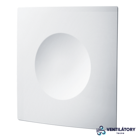 Biely Predný Panel Blauberg DP 180 Hi-Fi pre Ventilátory Omega, VENTS SOLID a VENTS BASE