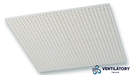 RD 600 Biela Plastová Mriežka do Podhľadu 600x600x15mm