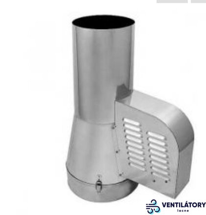 Generátor komínového ťahu Ø150 mm s kruhovou podstavou - Antikor, Max. teplota 400°C, Výkon 230 m3/h
