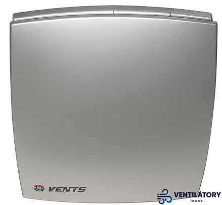 VENTS 100LDT Kúpeľňový Ventilátor Ø100mm s Časovým Dobehom a Hliníkovou Mriežkou
