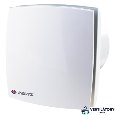 Ventilátor VENTS 125 LD s Ø125mm, Výkon 167m3/h, IP34, Pre Kúpeľne a WC