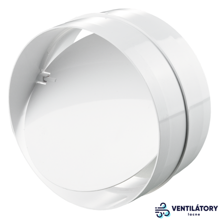 Plastová spätná klapka Ø 150mm pre okrúhle vzduchové potrubia