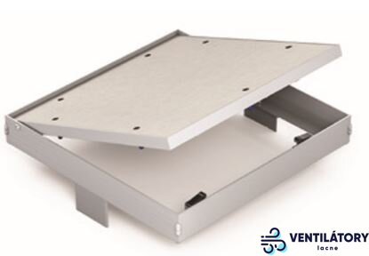 Revízne dvierka RDSz 200x200x12.5 mm GKB US-murivo s bielym sádrokartónom, hliníkové zvárané rámy