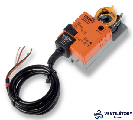 Belimo LM 24A-SR Klapkový Servopohon, 5Nm, 1 m², DC 0-10V Ovládanie