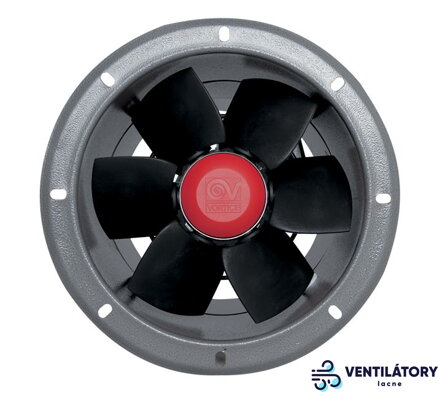 Vortice MPC-E 254 M - Potrubný priemyselný axiálny ventilátor, 250 mm, 230V, 1180 m3/h prietok