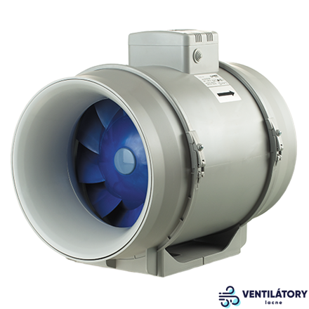 Blauberg Turbo 315 - Dvojrýchlostný Poloradiálny Potrubný Ventilátor, Priemer 315mm, Výkon 1420-1750m3/h, Napätie 230V