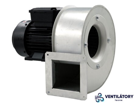 Radiálne Ventilátory DYNAIR DIC ATEX 100 T2-400V II2G IIB T4 s Motorom Ex Db - 430m3/h, 400V, 2-Pólové