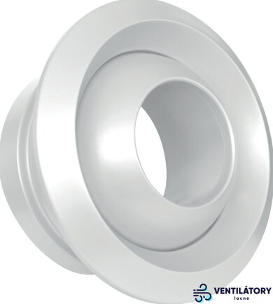 JET-GD 250mm Tryskový Difúzor Hliníkový s Manuálnym Nastavením, RAL9016