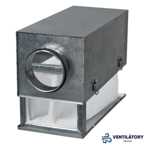 Vzduchotechnický Filter FBK 250 s Vrecovým Filtračným Prvkom G4 - Priemer 250mm