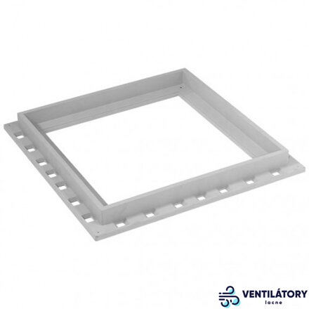 Rám k Plastovému Poklopu a Roštu 700x700mm z ABS Plastu s Nosnosťou 3,5 tony