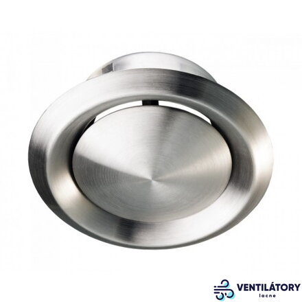 Nerezový Tanierový Vzduchový Ventil DVI 150VRF - 150mm z Ocele AISI 304