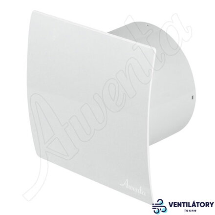 AWENTA ESCUDO 150 Ventilátor do Kúpeľne s Časovým Dobehom a Vlhkostným Senzorom, Biela, 205 m3/h, Priemer 150 mm