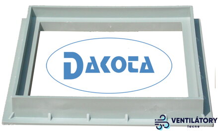 Polypropylénový Rám 400x400 pre Plastový Poklop a Rošt s Nosnosťou 1,5 T