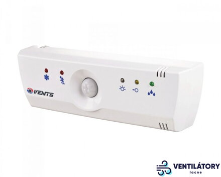 BU-1-60 Inteligentná Riadiaca Jednotka pre Ventilátory s Ťahovým Spínačom, Časovým Dobehom, Parovým Senzorom, Pohybovým Senzorom, Fotosenzorom a Cyklovačom