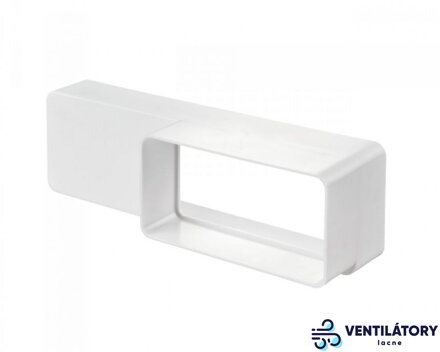 Prechodka na Plastové Hranaté Potrubie kód 477 - Redukcia 55x110mm, 60x120mm, 60x204mm