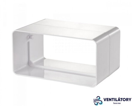 Spojka pre hranaté plastové potrubie 60x204mm s poistným krúžkom – Kód 818