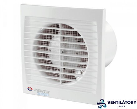VENTS 150SL Kúpeľňový Ventilátor s Guličkovým Ložiskom, IP34, 150mm, 292m3/h