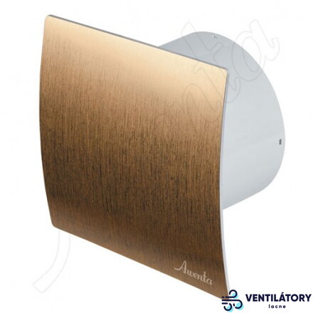 AWENTA A-escudo 100 Zlatý Ventilátor do Kúpeľne - 95m3/h, 100mm, IP X4, Moderný Dizajn, ABS Plast