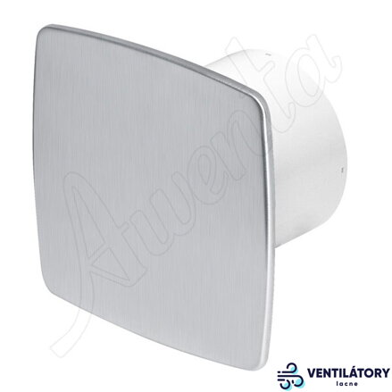 NEA WNI 100 Brúsený Nerez Ventilátor - Výkon 88 m3/h, Priemer 100 mm, Moderný Dizajn