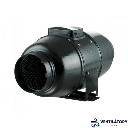VENTS TT-Silenta M 125 Priemyselný Ventilátor s Dvojrýchlostným Motorom, Ø 123mm, 230/340 m3/h, Zvukovo Izolovaný, IP X4