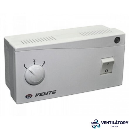 2-Polohový Prepínač Rýchlostí P2-5N pre Viacrýchlostné Ventilátory s Univerzálnou Montážou
